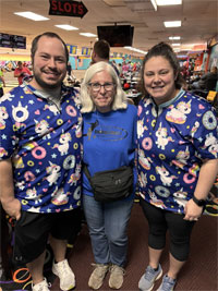 Bowling Tournament Rob and Danielle
