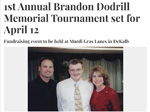 News Story on the 1st Annual Brandon Dodrill Memorial Tournament