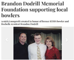 Brandon Dodrill Memorial Foundation Supporting Local Bowlers